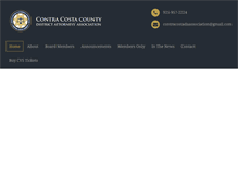 Tablet Screenshot of contracostaprosecutors.com